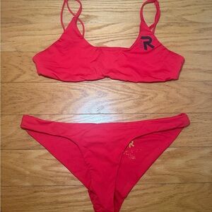 Stylish Red Bikini Set